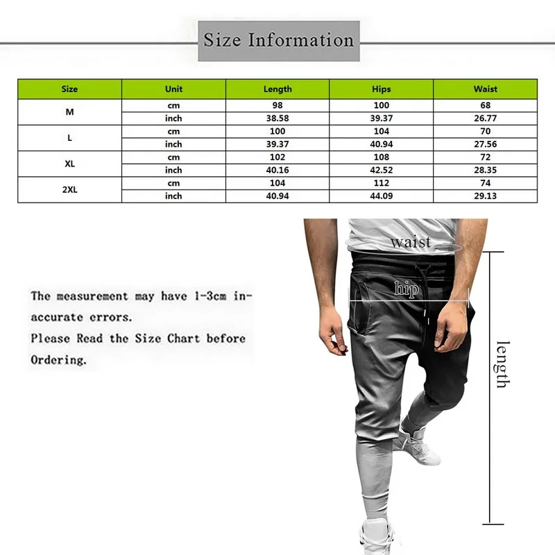 

Gradient Jogging Pants Men Gym Sport Training Trousers Sportswear Joggers Bodybuilding Pants Running Swearing Sweatpant