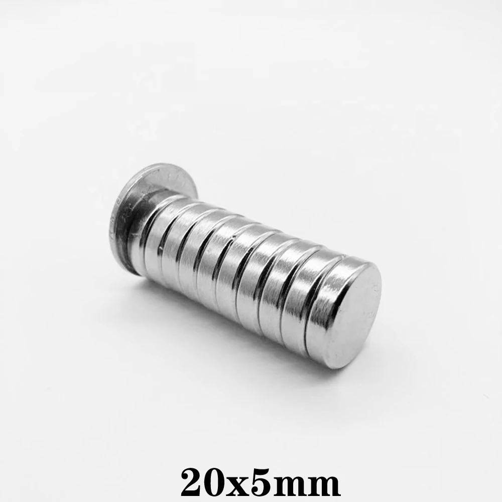 Магниты редкоземельные неодимовые 20x5 мм 2-50 шт. | Обустройство дома