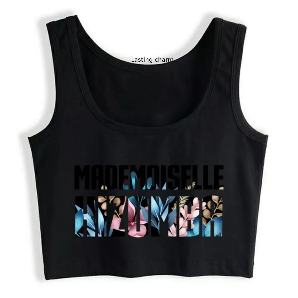 

Mademoiselle Kizomba Gothic Harajuku Grunge Emo Crop Top