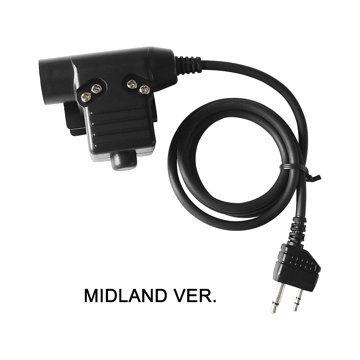 Tactical Hunting Walkie-Talkie Headset Tactical Shooting Headset Accessories Military Adapter Ptt U94 Midland Ptt