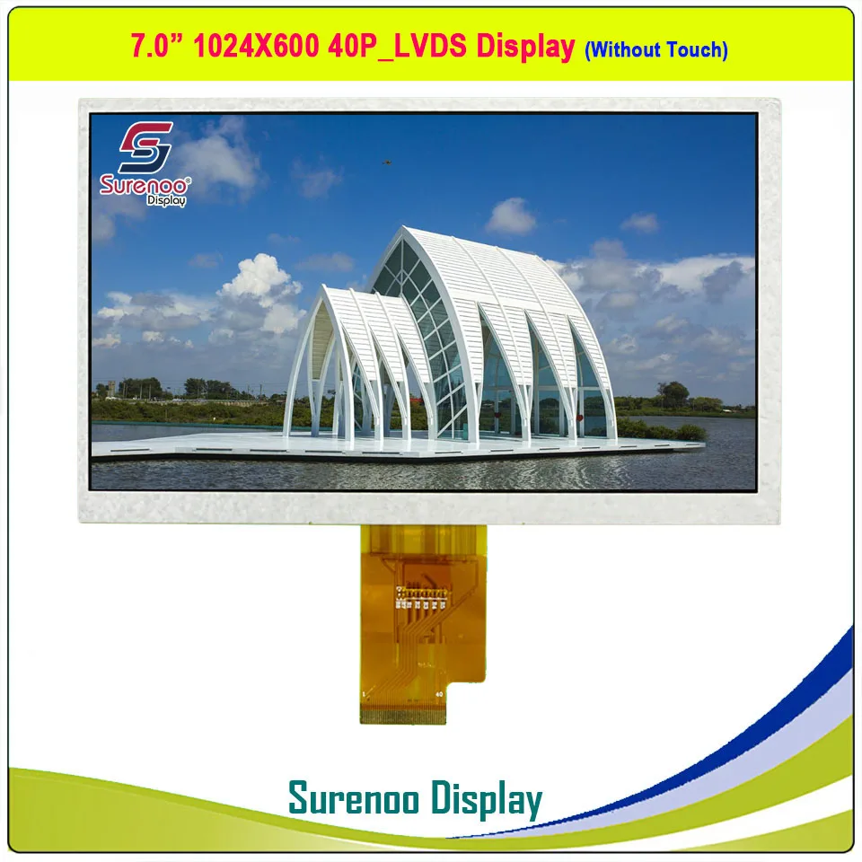 Model C " /7,0" дюймов 1024*600 40P_LVDS TFT ЖК-модуль дисплей экран монитор и FT5426 igc емкостная сенсорная панель - Цвет: Model C