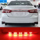 1 шт. автомобильный бампер задсветильник багажника для Toyota Camry задние светильник Aurion 2018 2019 светодиодный задний фонарь для camry задсветильник фонарь автомобильные аксессуары