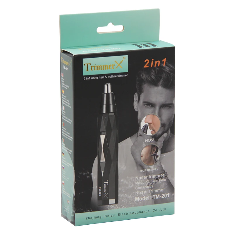 

2021 New 2 In 1 Painless Nose Hair Cut Trimmer Multi Functional Men Mini Eye Brow Knife Lady Shaver Set Usb Charging Razor