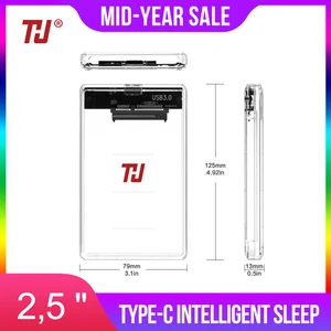 Прозрачный чехол для жесткого диска с интерфейсом USB 2,5 и интерфейсом USB 3,0