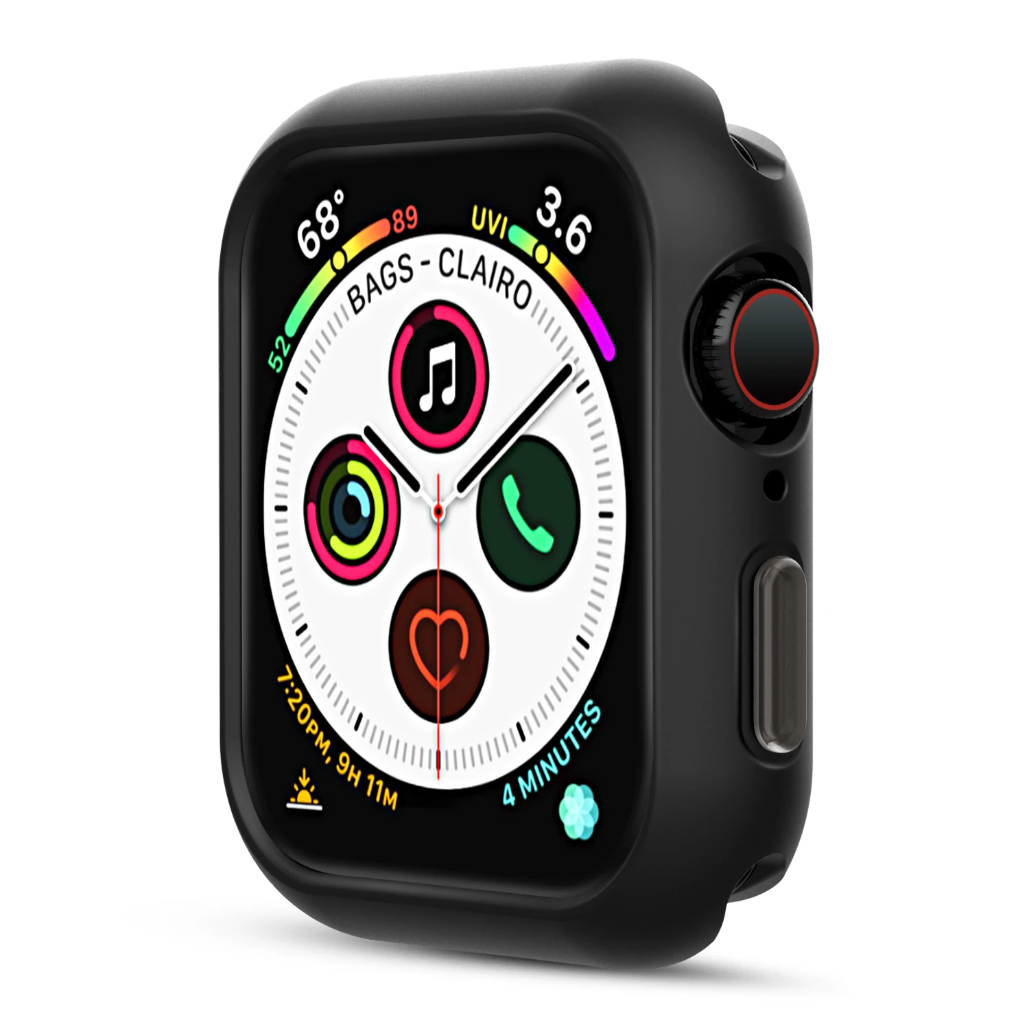 Чехол для часов Apple Watch 6 SE 5 4 40 мм 44 чехол бампер из поликарбоната с защитной