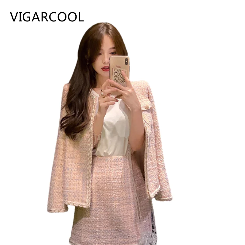 

High quality French style small fragrance Jacket Women 2021 autumn New Korean style elegant tweed Jacket New short style Female