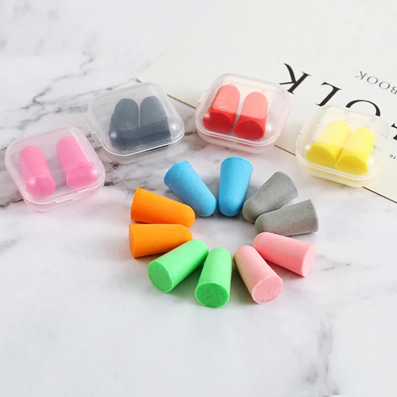 5 пар силиконовые затычки для ушей с шумоизоляцией | Красота и здоровье