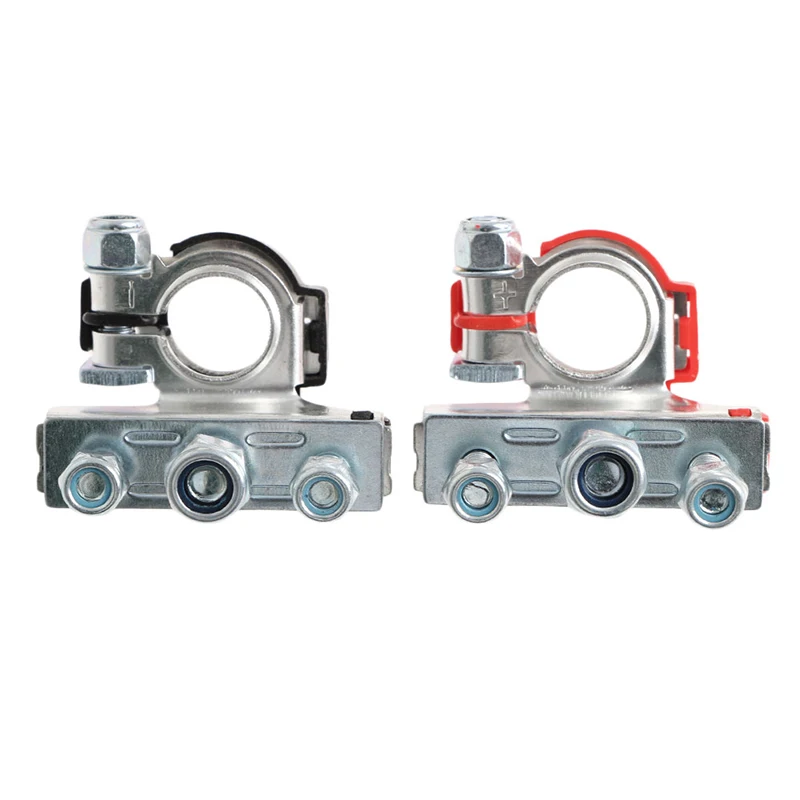 

2Pcs Leisure Battery Terminals Connectors Clamps For Car Van Caravan Motorhome