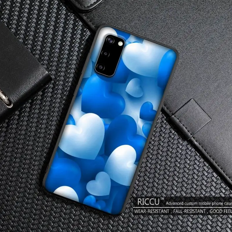 Милый чехол для телефона с сердечками Samsung S20 plus Ultra S6 S7 edge S8 S9 S10 5G - купить по