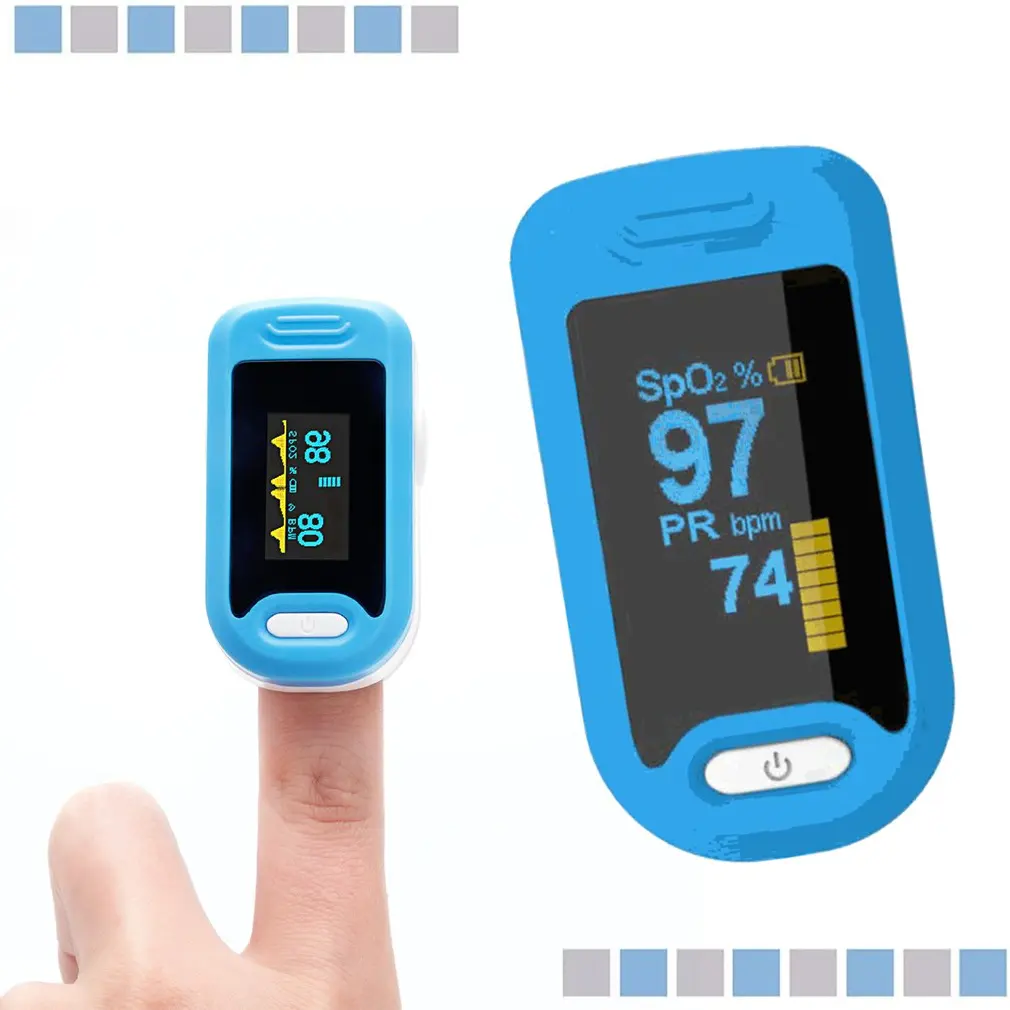 

Household Finger Clip Pulse Heart Rate Blood Oxygen Saturation Heart Monitoring Devices Pulse Heart Rate Monitoring