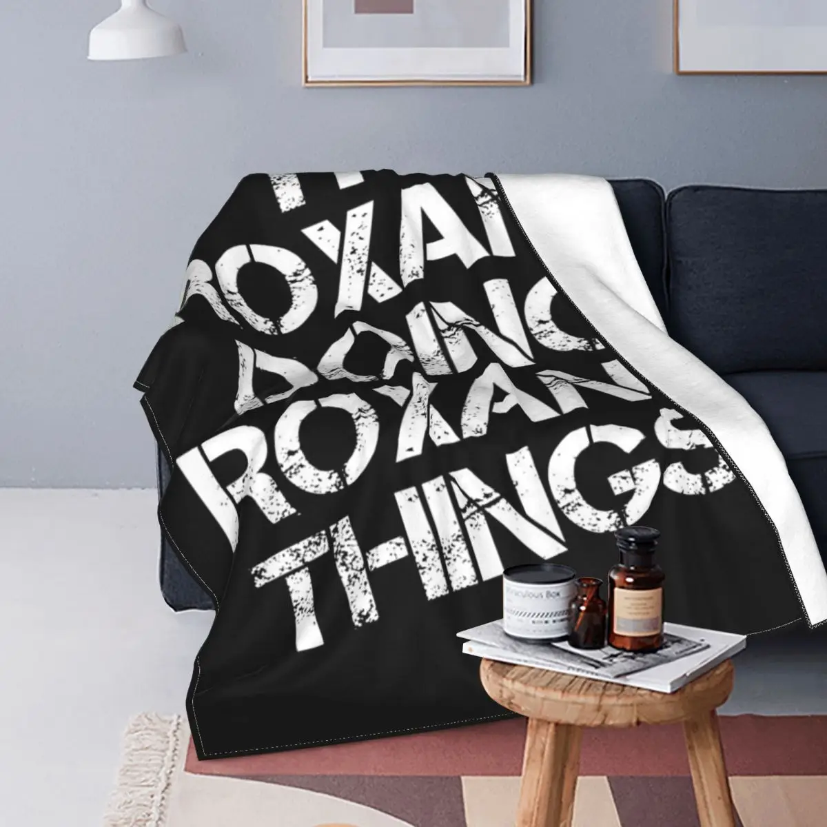 

Рубашка с названием Roxann-я одеяло покрывало для кровати клетчатая кровать аниме плед муслиновое одеяло детское одеяло