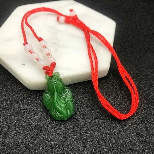 Китайский нефритовый золотой кулон ожерелье Шарм ювелирные изделия Модные