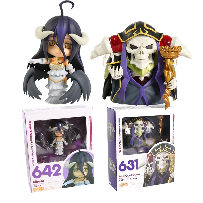Коллекционная экшн-фигурка Ainz Ooal Dress 631 / Albedo 642 ПВХ | Игрушки и хобби