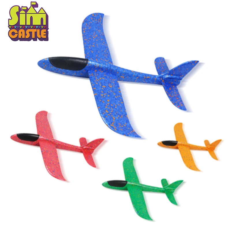 DIY ручной пледы 48 см летающие игрушки самолеты для детей Спорт на открытом