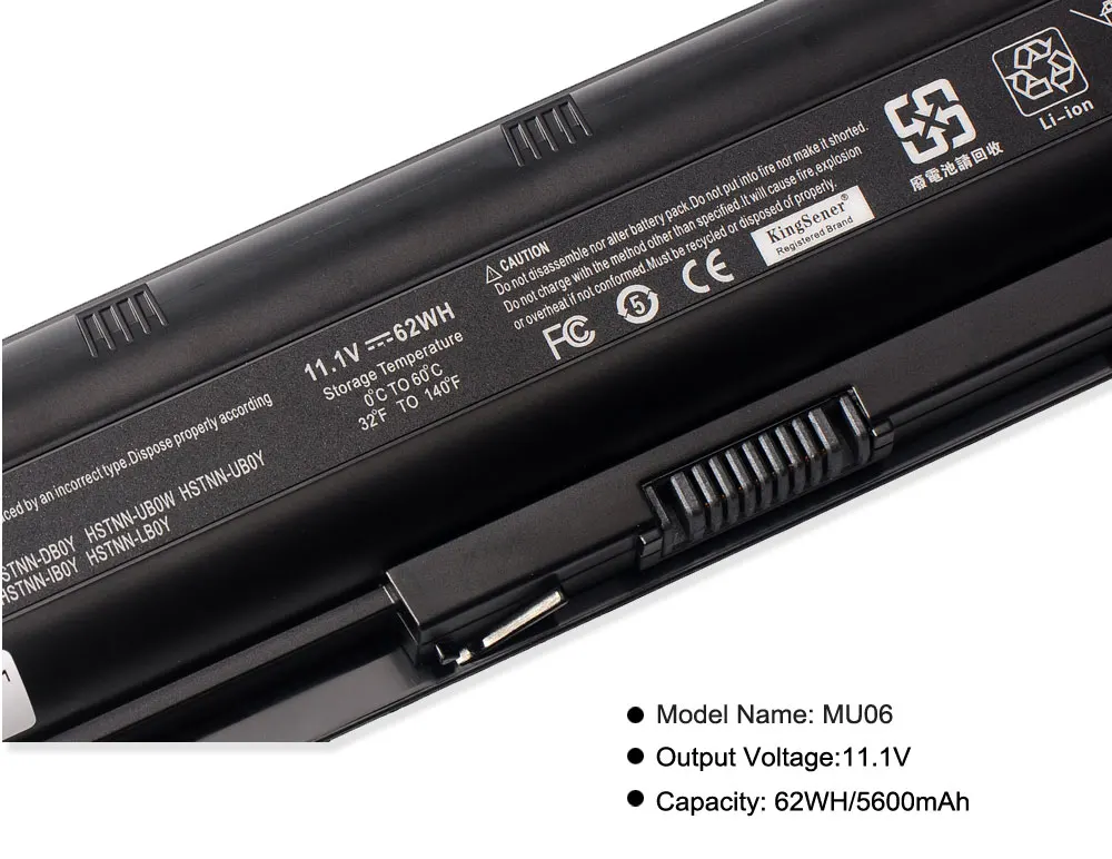 Аккумулятор KingSener MU06 для HP плитки G4 G6 G7 G42 CQ32 CQ42 CQ62 CQ72 DM4|Аккумуляторы ноутбуков| |