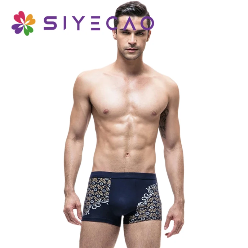 

Underwear Mens Boxer Shorts Printed Modal Men Boxers Large Loose Male Boxershorts Man Underpants Home Panties Plus Size 2XL-7XL