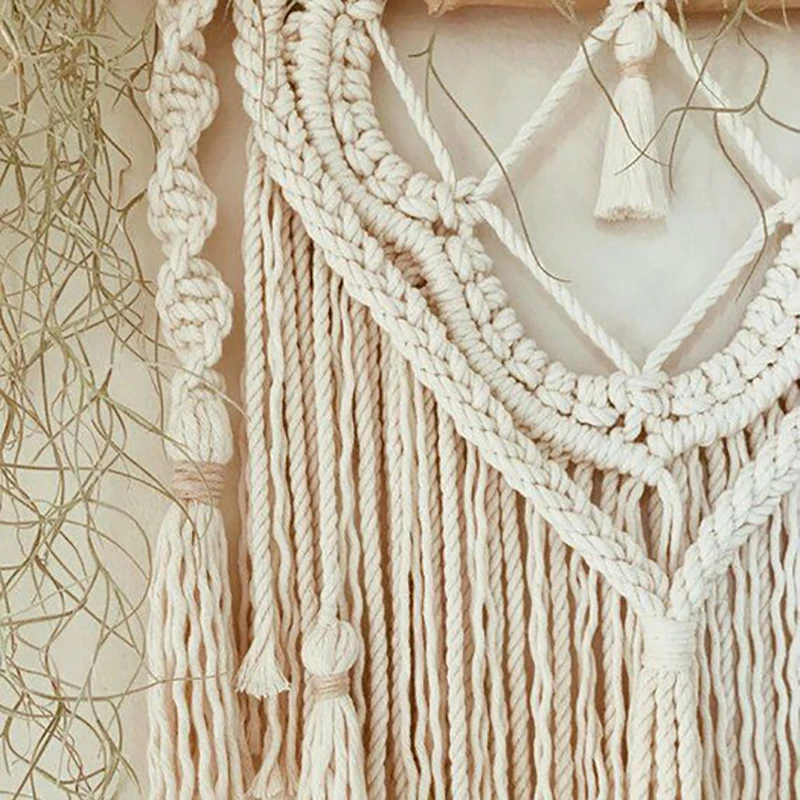Многослойный макраме настенное украшение для гостиной дивана изголовья кровати