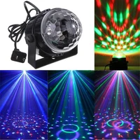 colorful dj disco balls rotating ball light lumiere sound activated laser stage lighting dance hall ktv bars party wedding