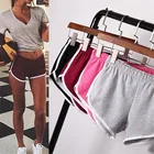 Летние женские спортивные шорты, короткие брюки, пояс для тренировок в тренажерном зале, шорты для бега и бега