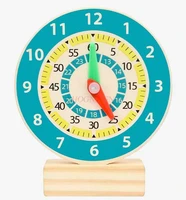 primary school students clock model childrens clock mathematics teaching aids first grade students know time clock learner two