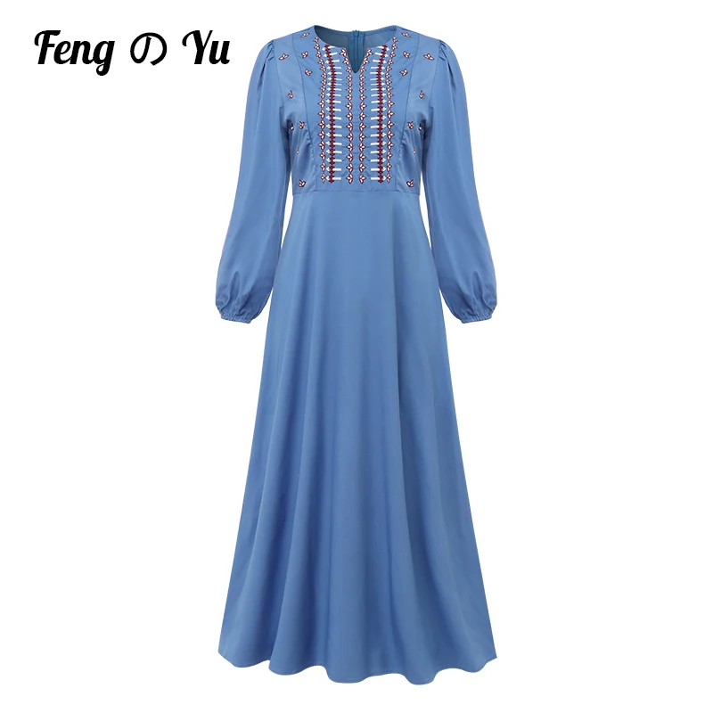 Летняя юбка для женщин, новинка, Внутреннее платье, мусульманское Повседневное платье для женщин, одежда, мусульманская юбка с вышивкой