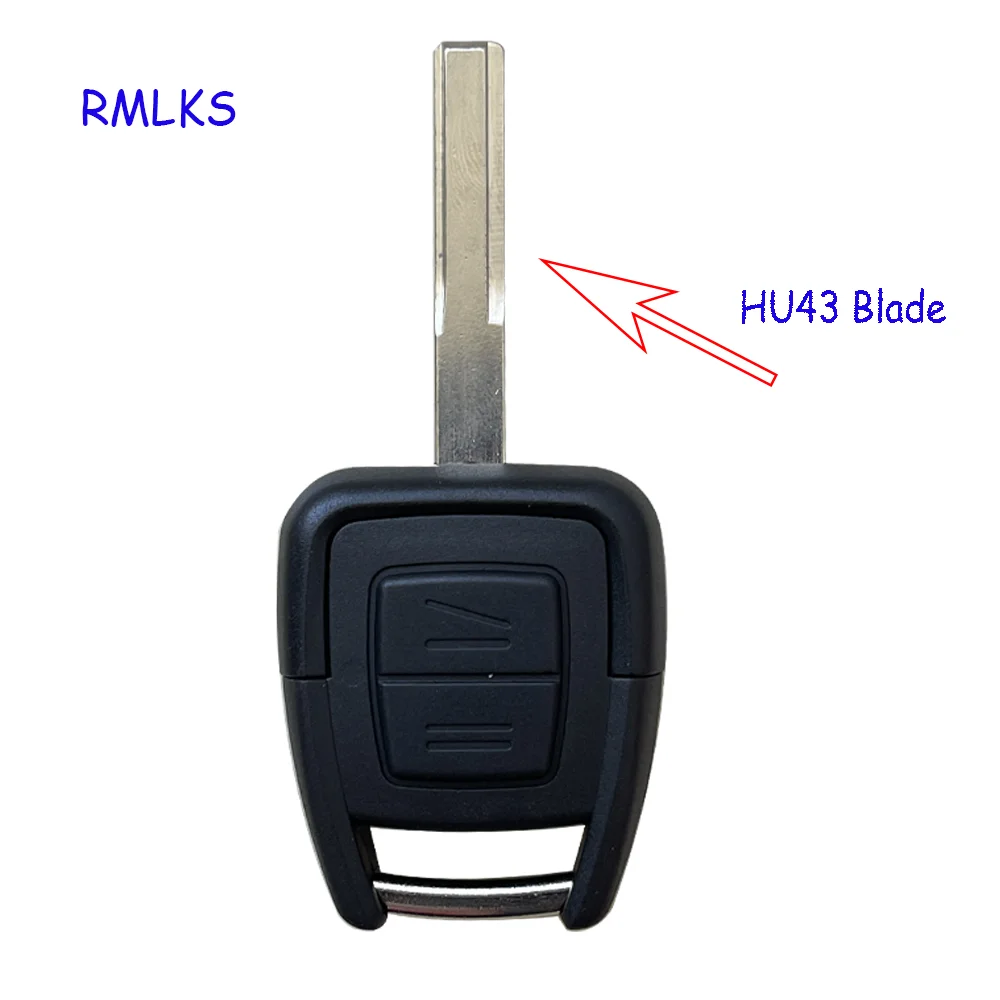 Высококачественный чехол для автомобильного ключа с 2 кнопками Vauxhall Opel Astra H J g Zafira