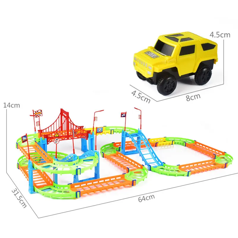 Электрический Железнодорожный автомобиль креативная игрушка сделай сам с