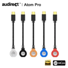 Hilidac Audirect Atom Pro MQA ESS9281C USB кабель DAC усилитель для наушников Lightning/TYPE