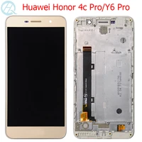 original y6 pro lcd for huawei honor 4c pro display with frame 5 0 honor 4c pro tit l01 lcd display touch screen parts assembly