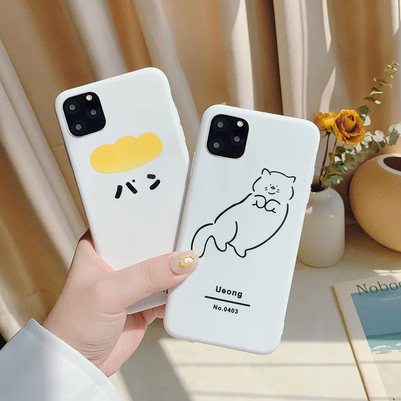 Милый чехол для телефона в стиле ретро с изображением кошки японском iPhone 12 11 Pro Max
