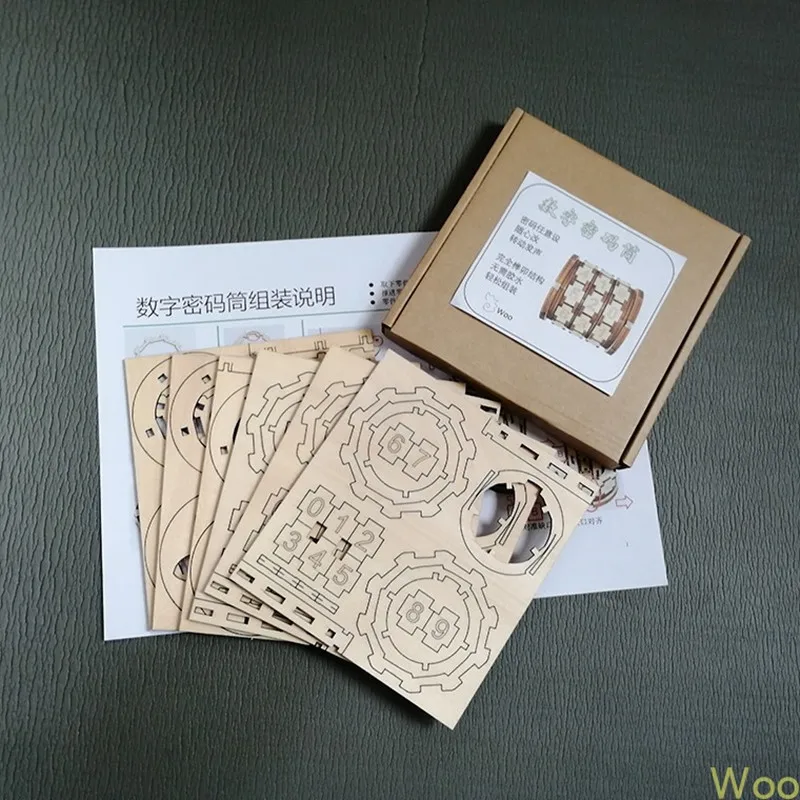 Металлический Magic Cube Развивающие игрушки замки криптекс подарок да Винчи буквы и