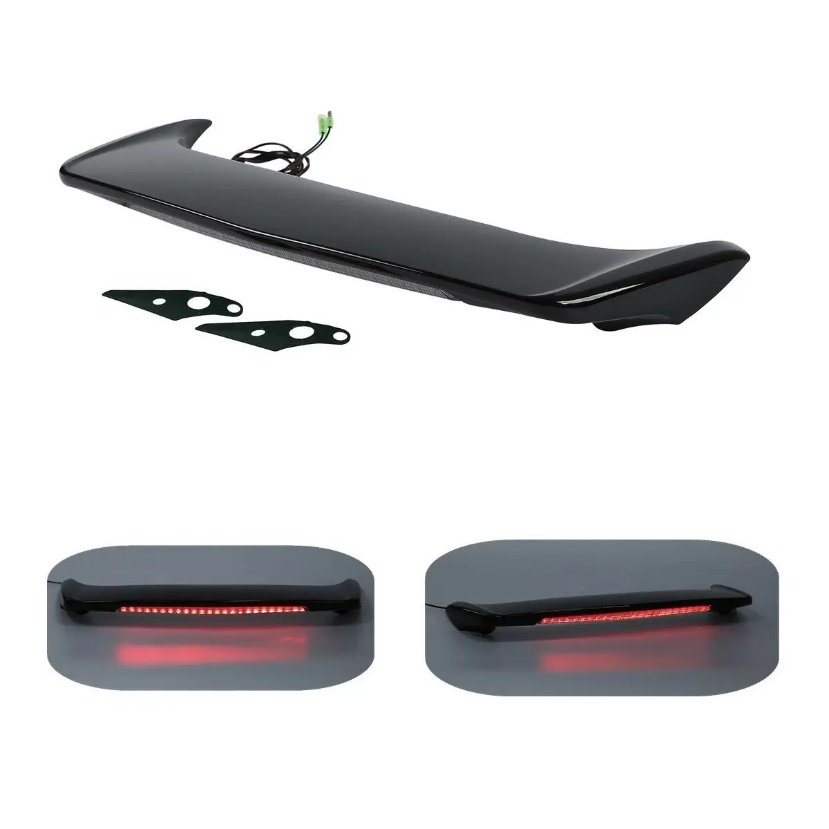 Мотоцикл окрашенный/Неокрашенный спойлер багажника светодиодный светильник для