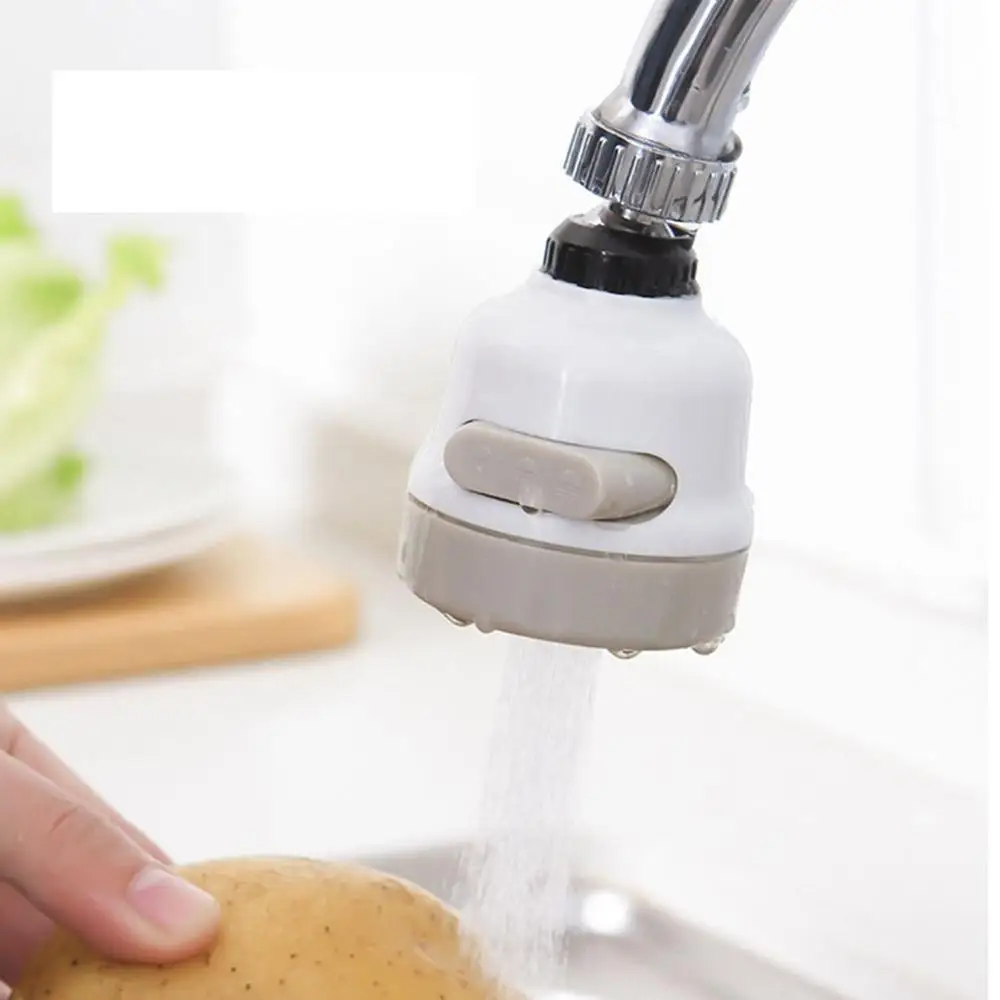 

2020 New 360 Rotatable Three-Speed Adjustable Pressurized Kitchen Faucet Water Saving Sprayer Lightweight Household Accessories