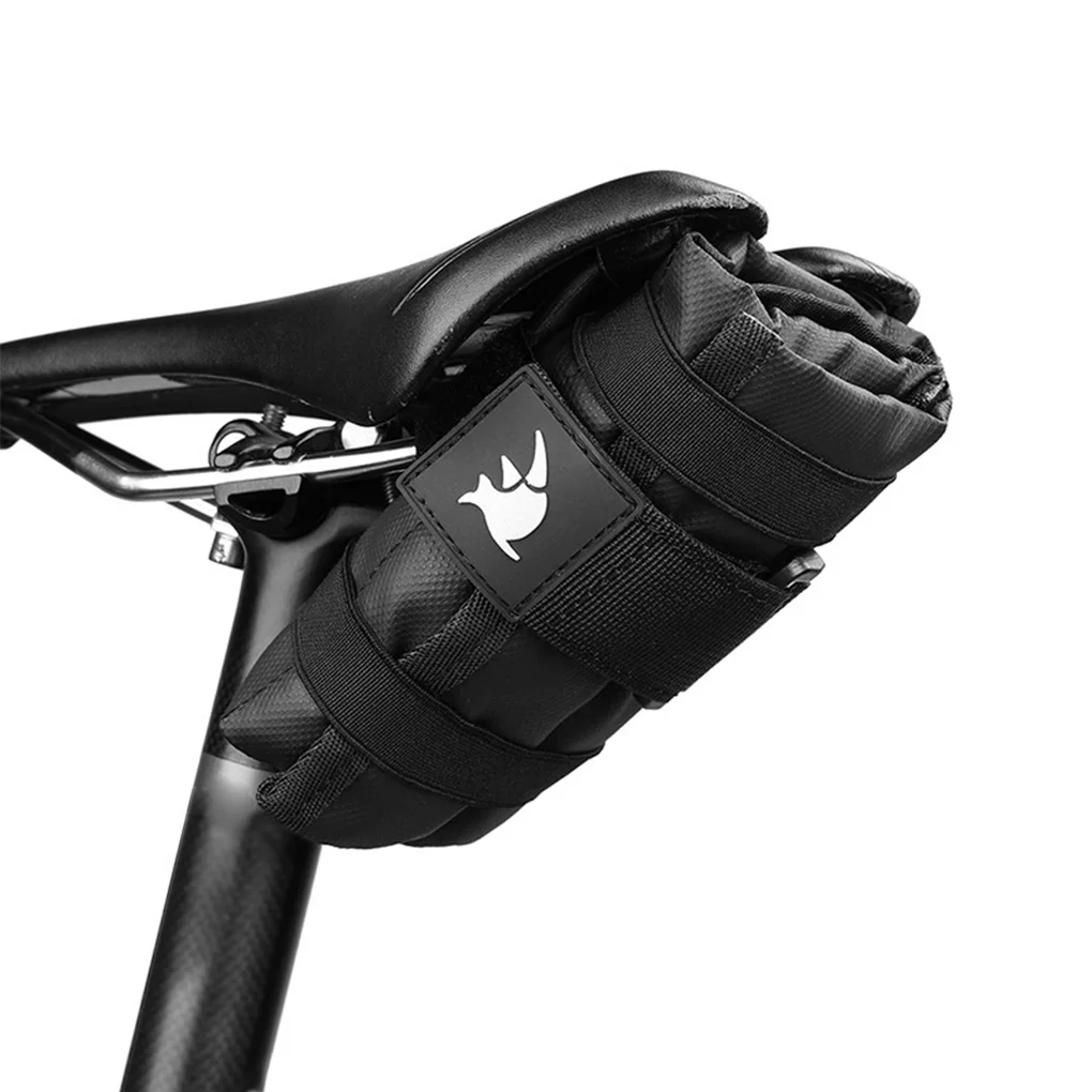 

Bicycle Bag Tool Bag Top Front Tube Frame Bag Burrito Pack Pouch Cycling Accessories Black MTB Bike Rear Tool Kits