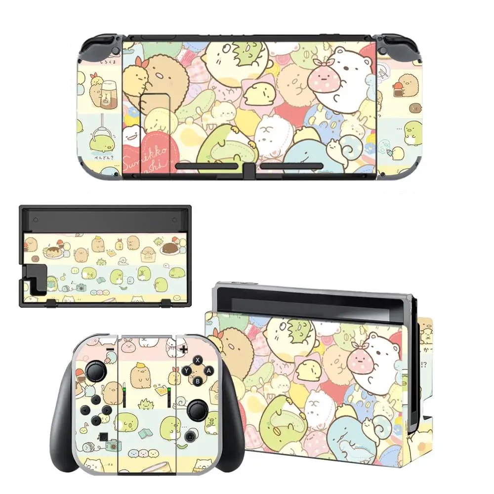 Наклейка Sumikko Gurashi Nintendo Switch наклейка s скины для консоли и контроллера Joy-Con |