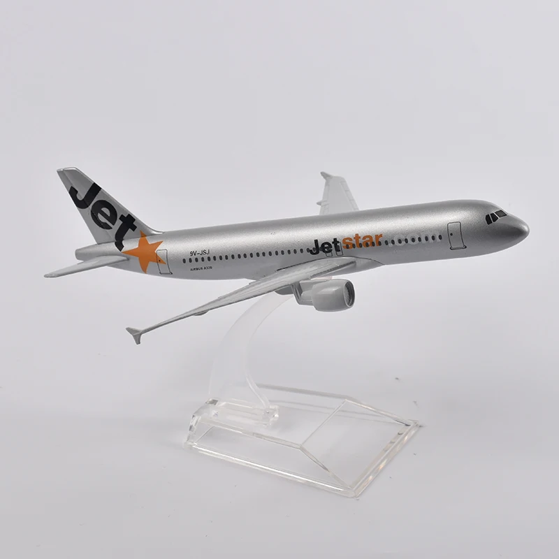 JASON TUTU 16 см Jetstar Airways Airbus A320 самолет литой под давлением металлический масштаб 1/400