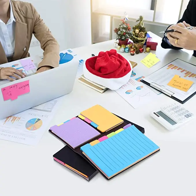 

60 sheets/pack 6 Color Sticky Notes Index Memo Pad Bookmarks Cute Scheduler Paper Stickers Kids Stationery