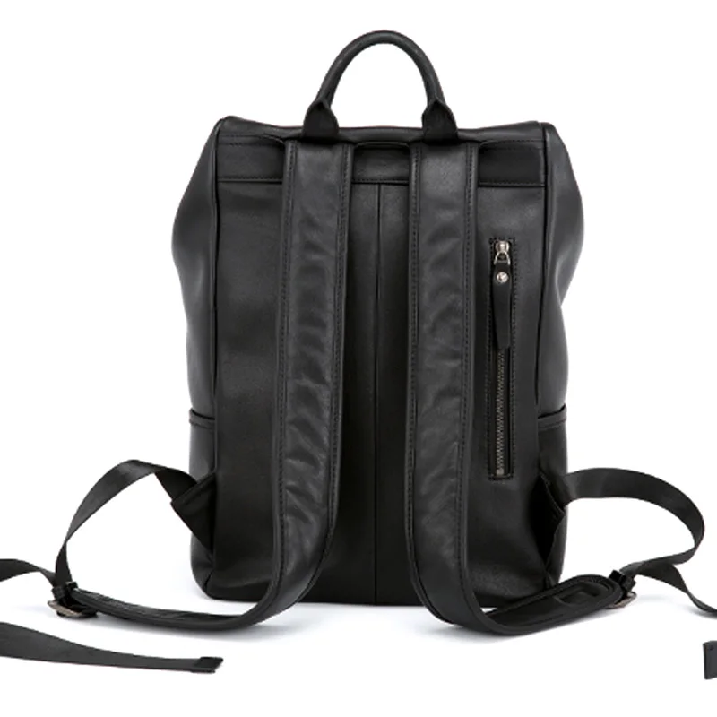 Мужской кожаный рюкзак AETOO модная индивидуализированная спортивная сумка с