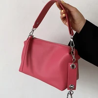 fashion crossbody bags for women solid color leather handbag female shoulder messenger bag sac hand bag ladies soft tote bag