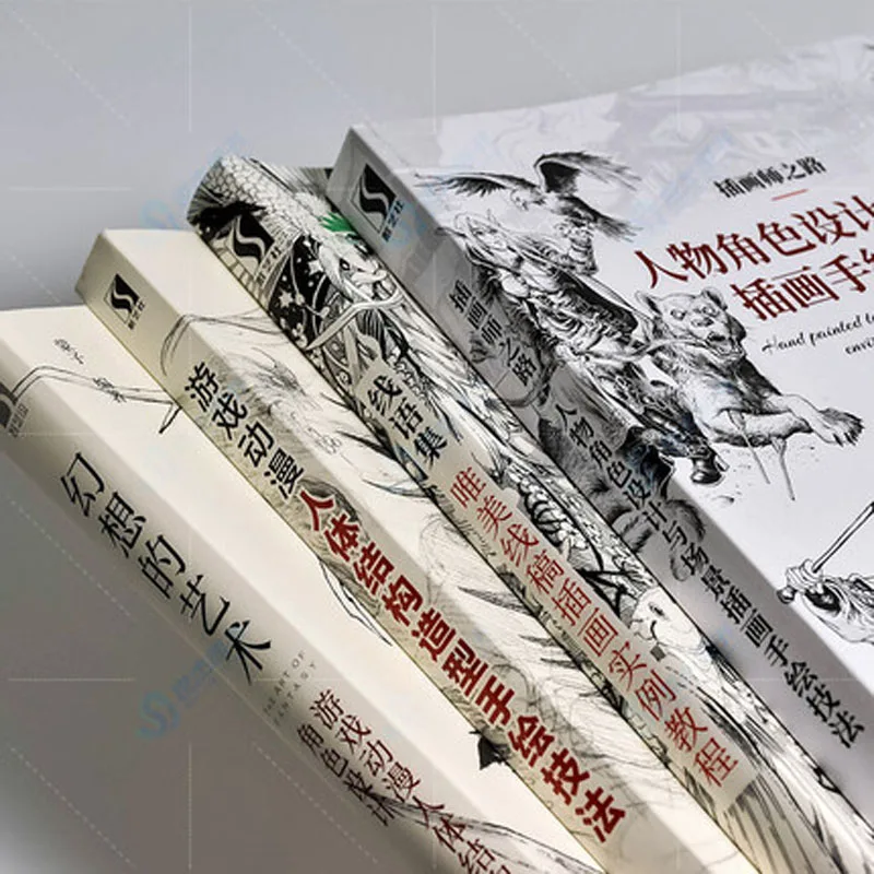 Конструкция человеческого тела и дизайн персонажа игры книга для рисования -