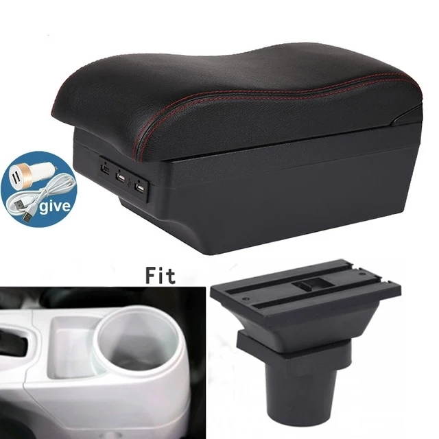 

Подлокотник для Honda CR-Z CRZ, подлокотник, центральная консоль, чехол для хранения, модифицированные аксессуары с подстаканником, USB-порт