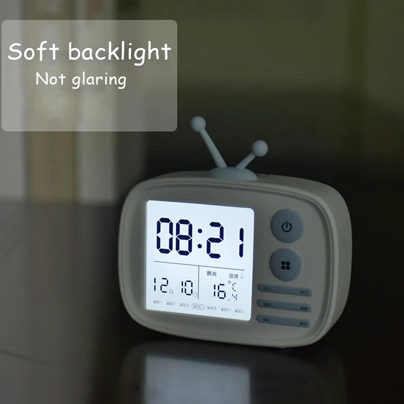 Новый многофункциональный usb зарядка прикроватные электронные часы для детей в