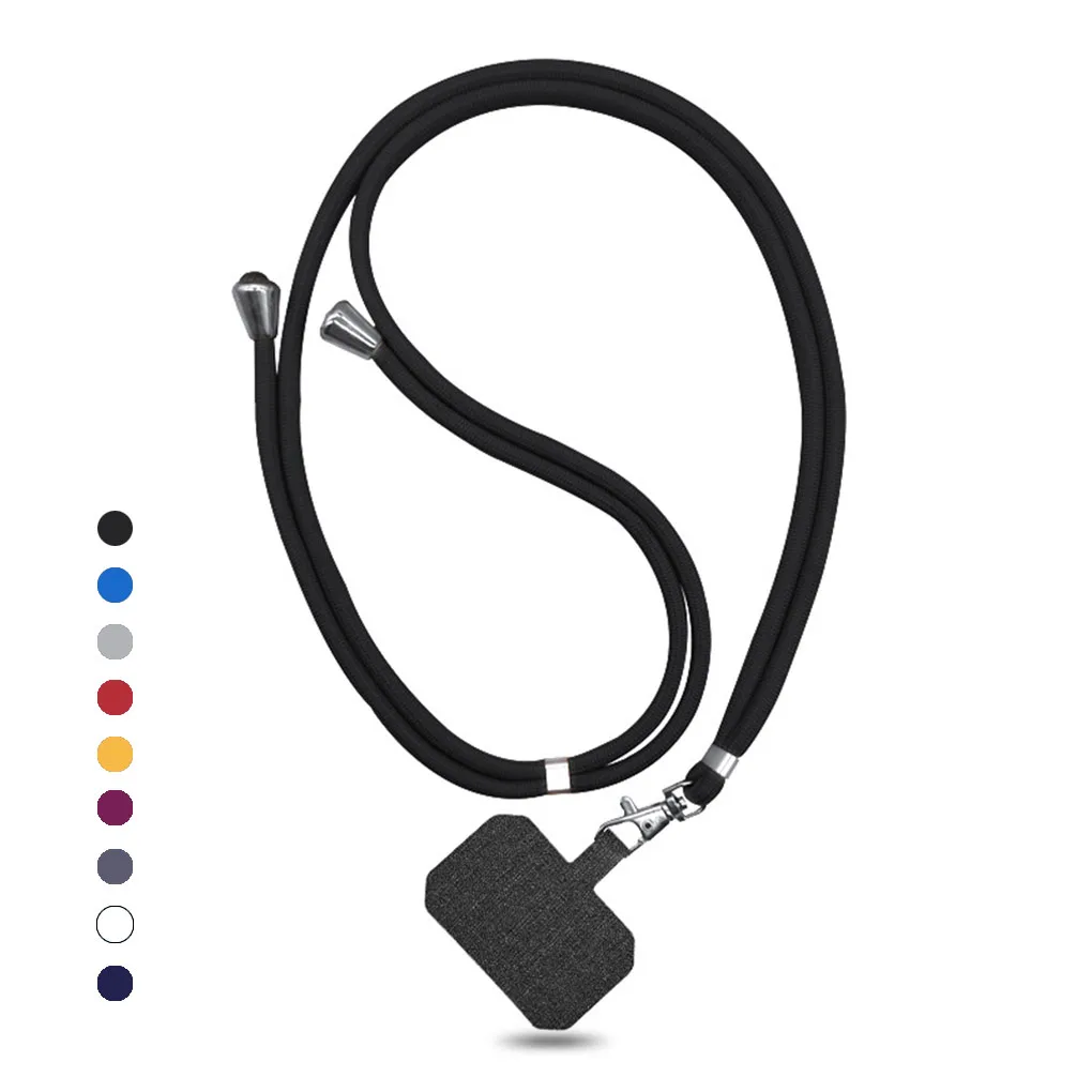 

Universal Crossbody Patch Phone Lanyards Mobile Phone Strap Lanyard 9 Colors Soft Rope for Cell Phone Hanging Cord