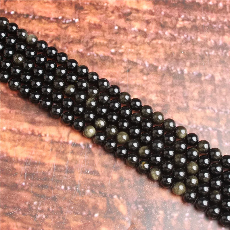 

Jin Yaoshi Natural Stone Beads Loose Stone Beads For Jewelry Making DIY Bracelets Necklace Accessories 4/ 6/8/10mm
