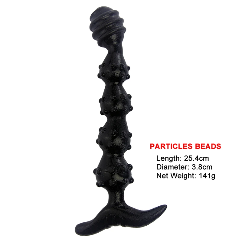 Новинка игрушки анальные пробки стикер с бусинами 10 дюймов массажер не