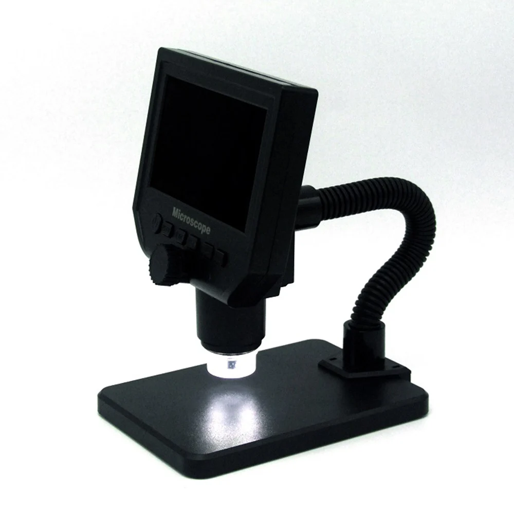 Портативный ЖК цифровой микроскоп G600 с 8 светодиосветодиодный и встроенной