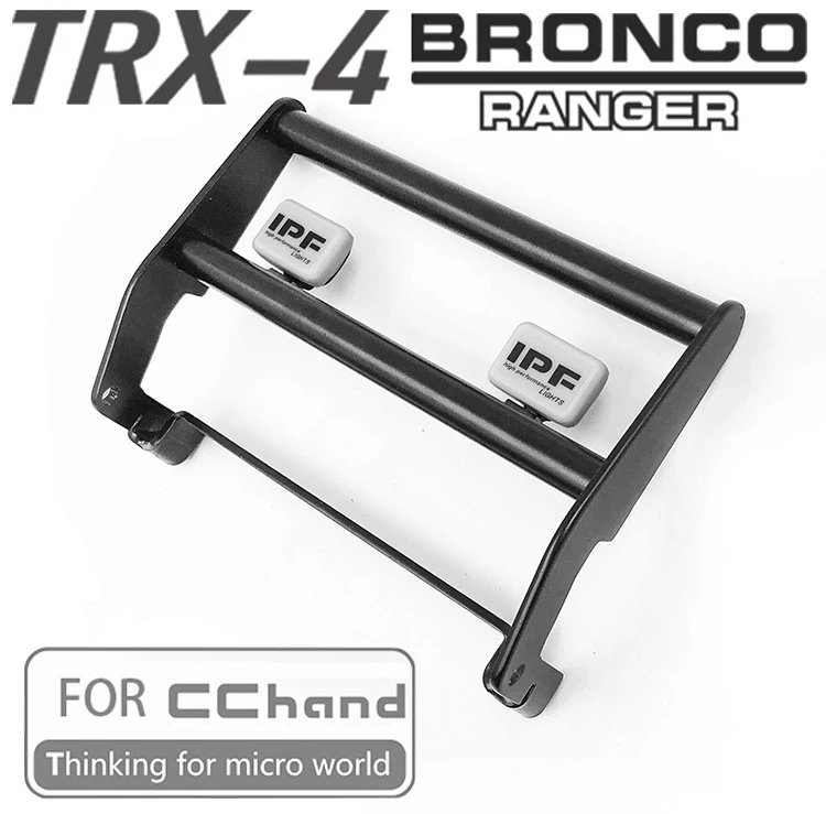 Металлический передний бампер для 1/10 CCHAND TRX-4 Foord bronco | Игрушки и хобби
