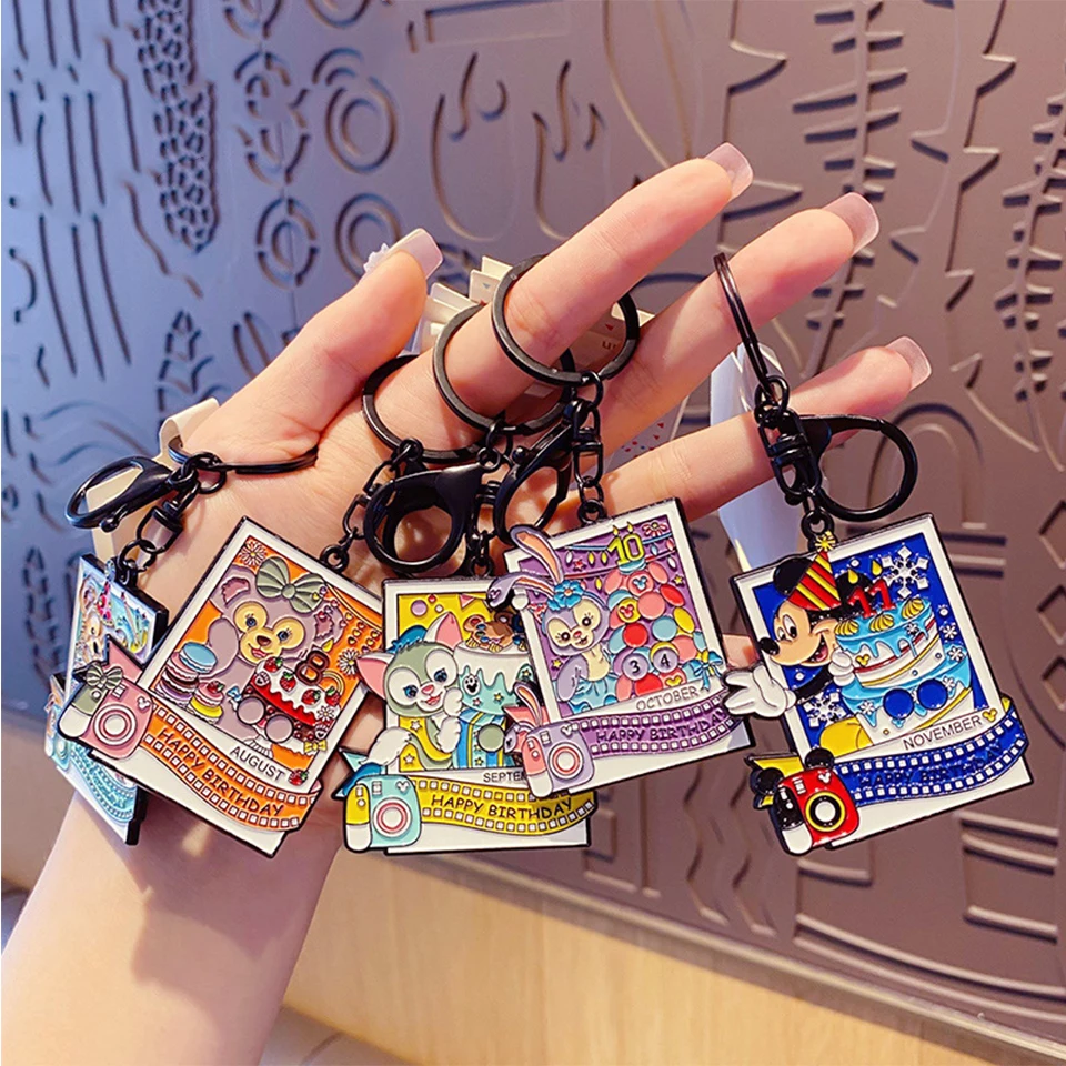 Брелок для ключей с мультяшными героями Диснея подвеска на рюкзак мужчин