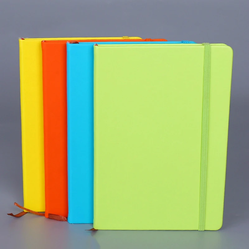 Планер из ПУ эластичной ленты для офисного бизнеса a5 блокнот на ремешках