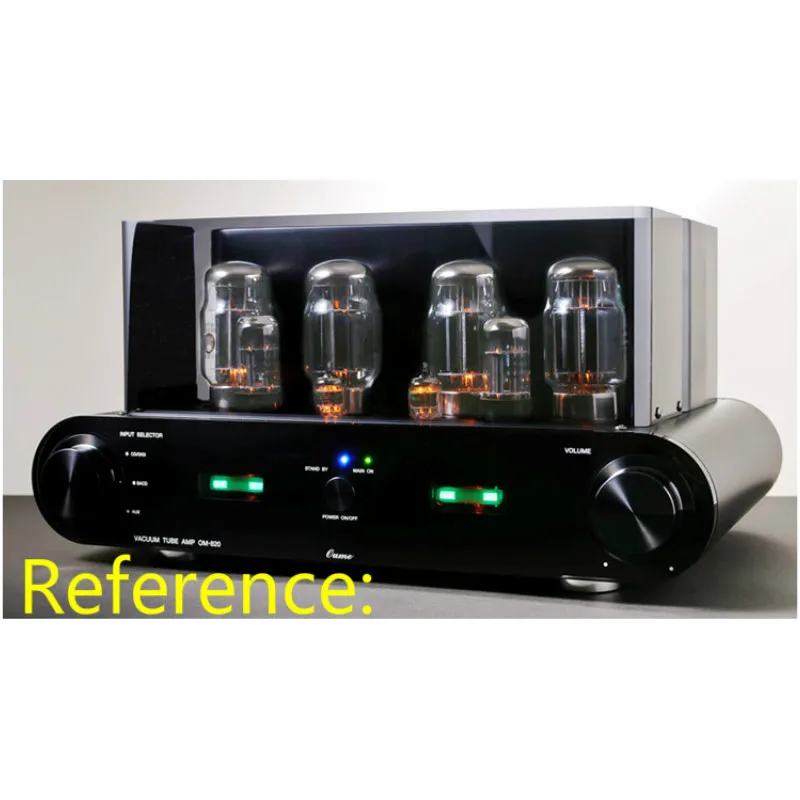 6E2 Tube Preamplifier Audio Board VU Power Level Driver Volume Indication Bile Preamp Vacuum Tone Signal Diy Kits | Электроника